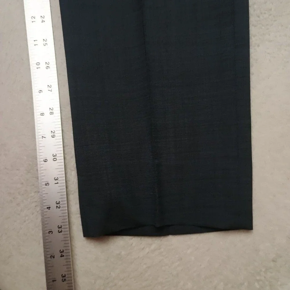 Brooks Brothers Pants Men 34x34 Gray Fitzgerald 1818 Slim Wool Mohair Dress Suit